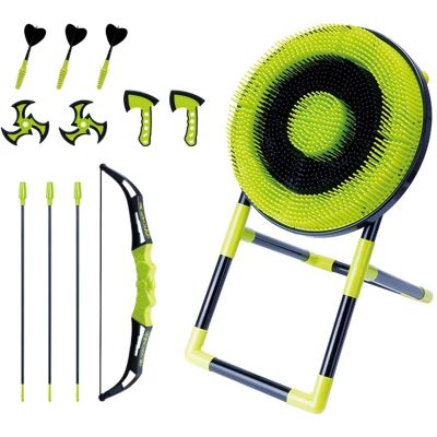 3. ZESTAW GIER 4W1 DART ŁUK SIEKIERKA SHURIKEN