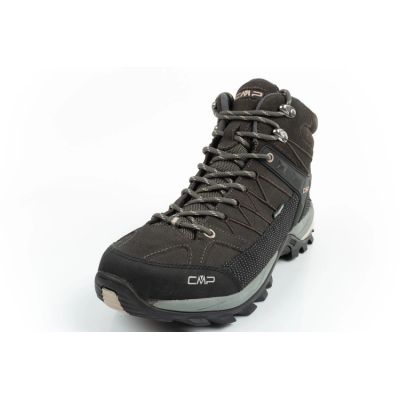 3. CMP Rigel buty męskie trekkingowe trwałe wodoodporne czarne