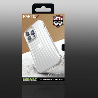 5. Raptic X-Doria Clutch Case etui iPhone 14 Pro pokrowiec plecki przezroczysty
