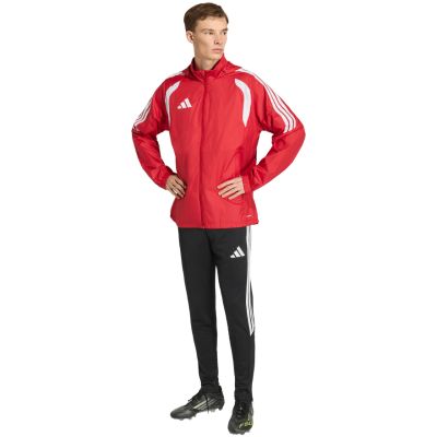 6. Kurtka męska adidas Tiro 26 League Windbreaker czerwona JY9731