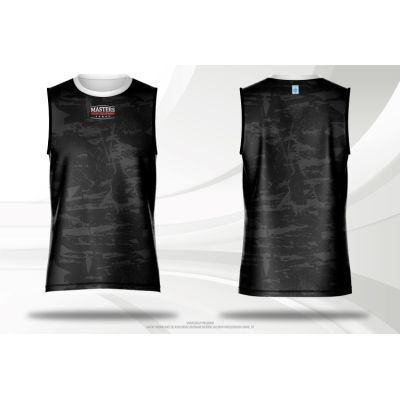 Koszulka bez rękawów MASTERS "FIGHT" do kick lightu (roz. dziecięca) (WAKO APPROVED)