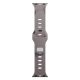 5. Pasek 3mk Silicone Watch Strap na Apple Watch 38/40/41 mm - ciemnoszary