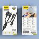 2. Kabel z ładowarką do Apple Watch Dudao A12Max+ PD 100W 3w1: USB-C Lightning 1,2m - czarny