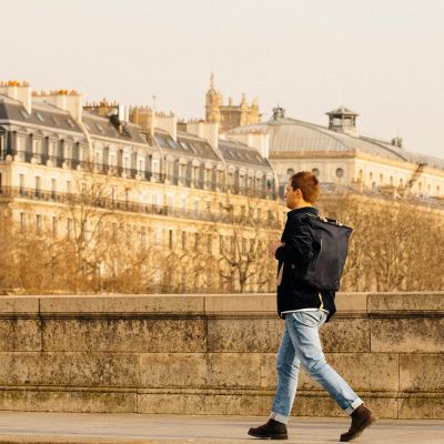 3. Native Union BACKPACK-BLK plecak Plecak turystyczny Czarny Tkanina, Poli(tereftalan etylenu) (PET), Tworzywo sztuczne pochodzące z recyklingu