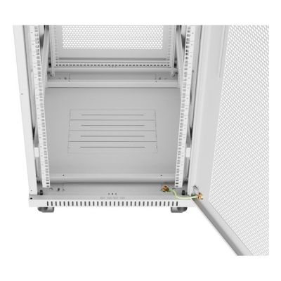 11. Lanberg FF01-6827-23SL stojak 27U Stojak montowany na podłodze Szary