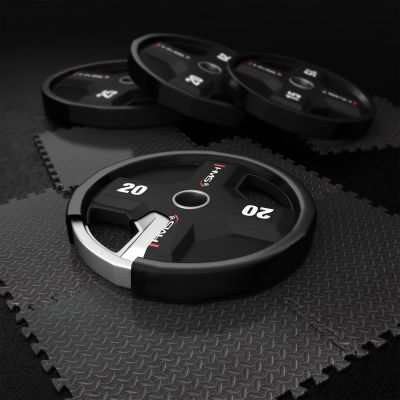 6. TPC20 TALERZ OLIMPIJSKI POLIURETANOWY CPU 20 KG HMS