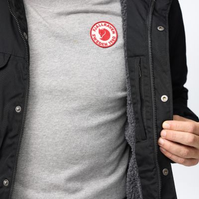 14. Kurtka zimowa outdoorowa męska Fjällräven Greenland Winter Jacket M Dark Navy granatowa (F87122-555)
