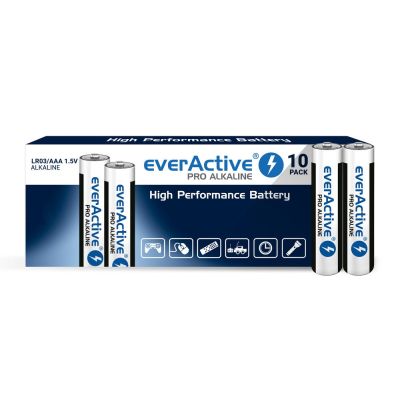2. Zestaw baterii alkaliczne everActive LR0310PAK (x 10)