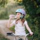 9. Kask rowerowy BMX/hulajnoga Wozinsky 54-58 cm - gradient różowy