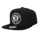 Mitchell &amp; Ness czapka z daszkiem NBA Brooklyn Nets NBA Team Ground 2.0 Snapback Hwc Nets HHSS3256-BNEYYPPPBLCK