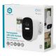 7. Kamera zewnętrzna Nedis Smartlife Wifi, IP66, czujnik ruchu, night vision, biały