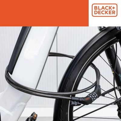 22. ZAPIĘCIE ROWEROWE LINKA NA SZYFR 10x900MM Z UCHWYTEM BLACK+DECKER