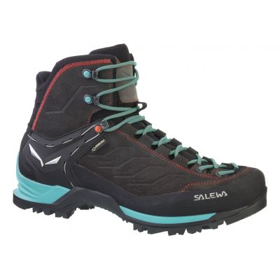9. Salewa MTN Trainer Mid GTX Damski Dorosły Czarny, Niebieski