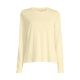 Koszulka damska treningowa Casall Soft Texture Long Sleeve żółty