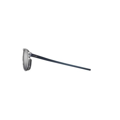 3. Okulary Julbo Meta - przezroczysty błyszczący Crystal / ciemny niebieski| Polarized 3+