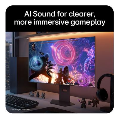 2. LG 32GX870B-B.AEU monitor komputerowy 81,3 cm (32") 3840 x 2160 px 4K Ultra HD OLED Czarny