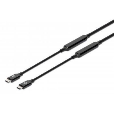 MANHATTAN USB 3.2 Gen 2 Aktives Typ-C Kabel 5m 10 Gbit/s 60W