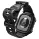 2. Pasek z obudową Spigen Rugged Armor Pro na Apple Watch 42 mm - czarny matowy