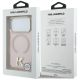 8. Etui Karl Lagerfeld IML K Head Logo MagSafe na iPhone 17 Pro - różowe