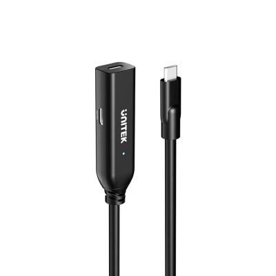 3. UNITEK KABEL PRZEDŁUŻACZ USB-C 10GBPS, 5M, CZARNY
