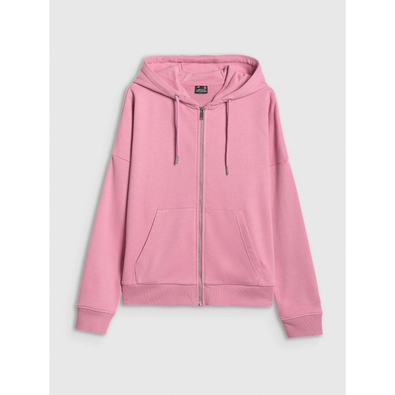 7. Bluza z kapturem rozpinana damska 4F 4FRAW25TSWSF2776-56S