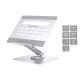 2. CONCEPTRONIC Uchwyt na laptopa ze stacją dokującą 7 w 1 srebrny