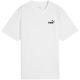 Koszulka dla dzieci Puma ESS Small No.1 Logo Relaxed Tee biała 684920 02