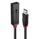 Lindy 43400 huby i koncentratory USB 3.2 Gen 1 (3.1 Gen 1) Type-C 5000 Mbit/s Czarny