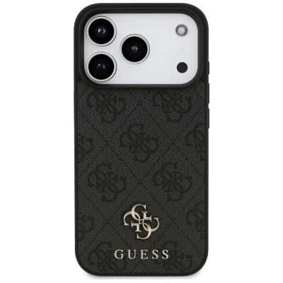 3. Etui Guess 4G Small Classic Logo MagSafe na iPhone 18 Pro / 17 Pro - czarne