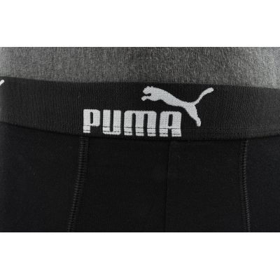 5. Puma bokserki majtki męskie 9-Pack czarne szare khaki wygodne bawełna