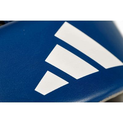 10. Kask turniejowy adidas IBA ze skóry z kaktusa ADIIBAH1C-Niebieski