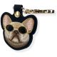 3. Etui Nimmy Glasses Cool Dog na lokalizator - czarne