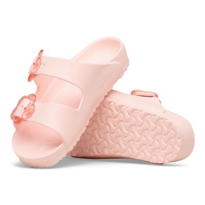 5. Birkenstock dziecięce klapki ARIZONA FLOWER EVA KIDS 1031271 LIGHT ROSE (szerokość wąska)