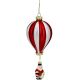 2. BOMBKA SZKLANA FORMÓWKA BALON Z MIKOŁAJEM SASKA GIFT & DECOR