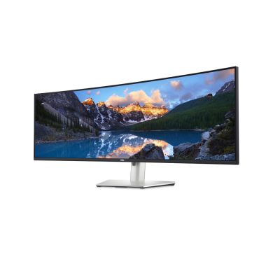 6. DELL UltraSharp U4924DW LED display 124,5 cm (49") 5120 x 1440 px 5K Ultra HD LCD Czarny, Srebrny