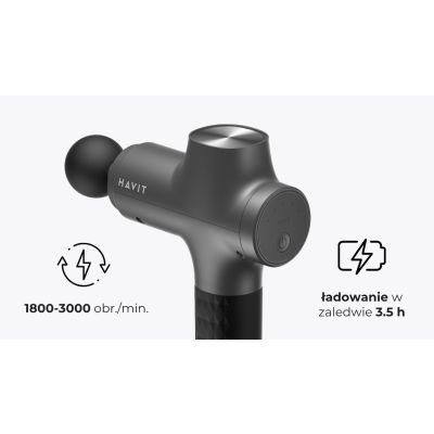 27. Masażer ręczny pistoletowy Havit MG1503