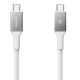 2. Kabel Spigen Essential EB10015CC USB-C / USB-C 100W 150cm - biały