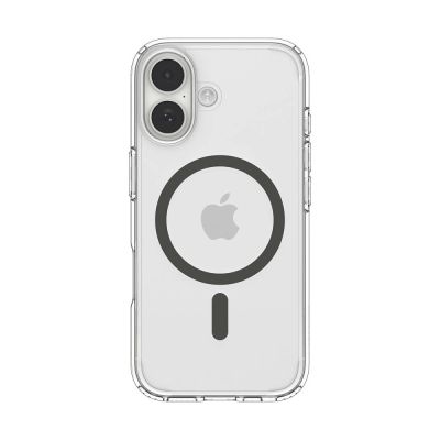 5. Etui Spigen Ultra Hybrid MagSafe na iPhone 17 - przezroczysto-szare