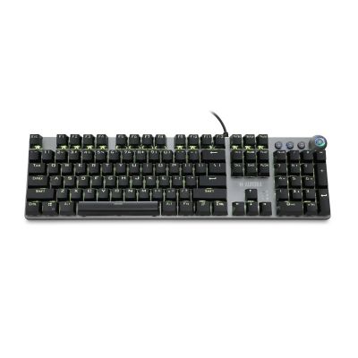 28. Klawiatura mechaniczna IBOX AURORA K-4 RGB IKGMK4 (USB; (US); kolor czarny)