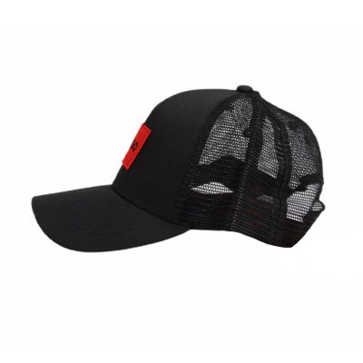 4. Czapka z daszkiem bejsbolówka Hugo Boss Baseball Trucker Czarna - 50519398-001