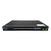 LevelOne IGU-2872 przełącznik sieciowy Zarządzany L2+ Czarny
