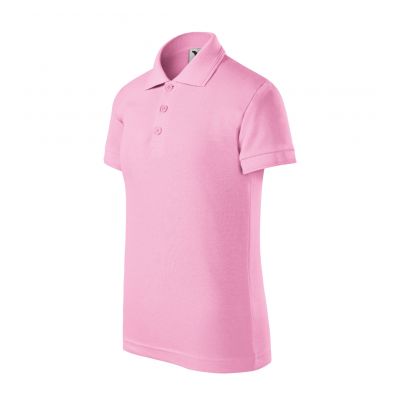 3. Koszulka polo Malfini Pique Polo Jr MLI-22230 różowy