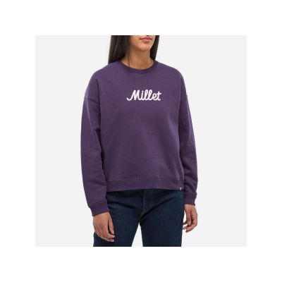 3. Bluza damska MILLET Chamonix Sweat Crneck W fioletowa