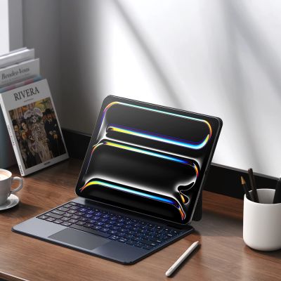 5. Etui z klawiaturą Dux Ducis (MK series) na iPad Pro 13" (2024) - czarne