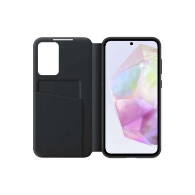 3. Etui Samsung Smart View Wallet EF-ZA356CBEGWW z klapką do Samsung Galaxy A35 - czarne