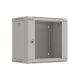 12. Szafa instalacyjna rack wisząca 19" 9U 540x350 szara drzwi przeszklone LANBERG (FLAT PACK)