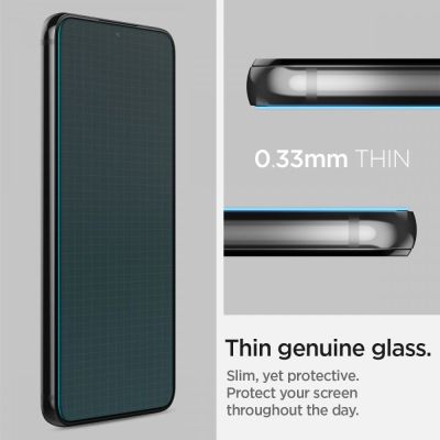 12. Szkło hartowane Spigen Glas.tR EZ Fit na Samsung Galaxy S22 - 2 szt.