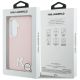 8. Etui Karl Lagerfeld K Metal Logo MagSafe na Samsung Galaxy S26 - różowe