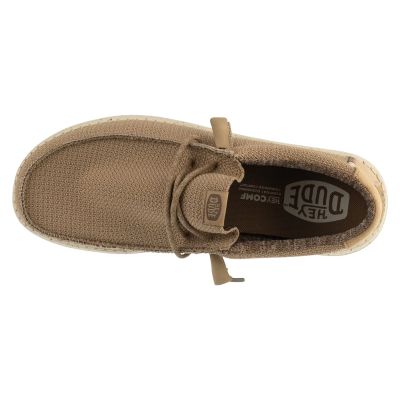 3. Hey Dude Wally Sport Mesh 40403-25W Beżowe 41