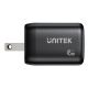 28. UNITEK ŁADOW. SIECIOWA 2X GAN 45W, 2XUSB-C PD 3.0, QC, CZARNA